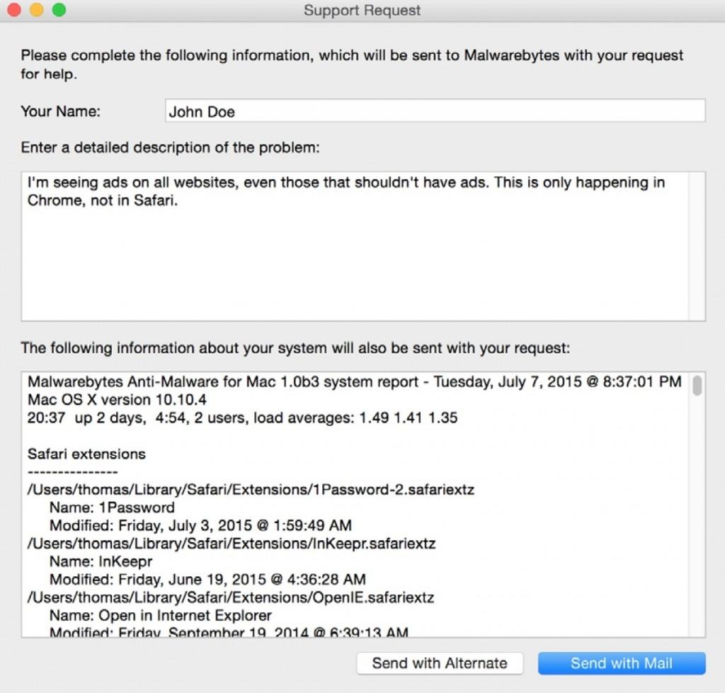 malwarebytes for mac problems